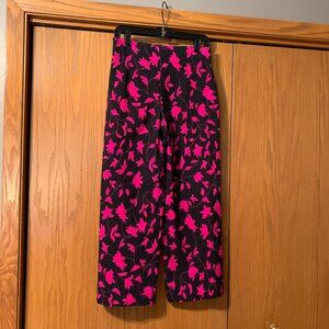 Jules and Leopold Sz M Wide Leg Cropped Pants NWOT